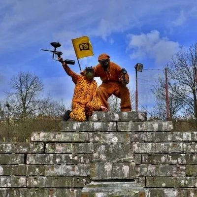 Outdoor Paintball Low Budget